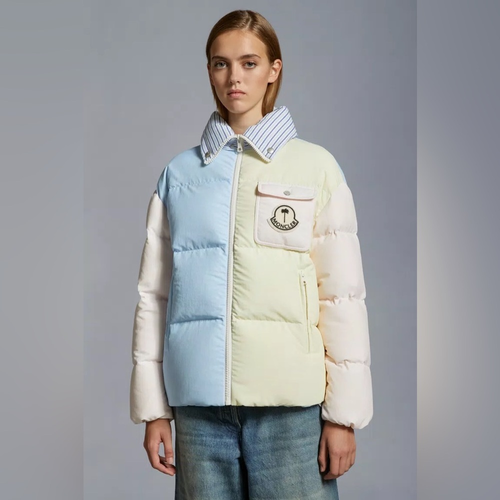 MONCLER X PALM ANGELS UNISEX DOUADY SHORT DOWN JACKET